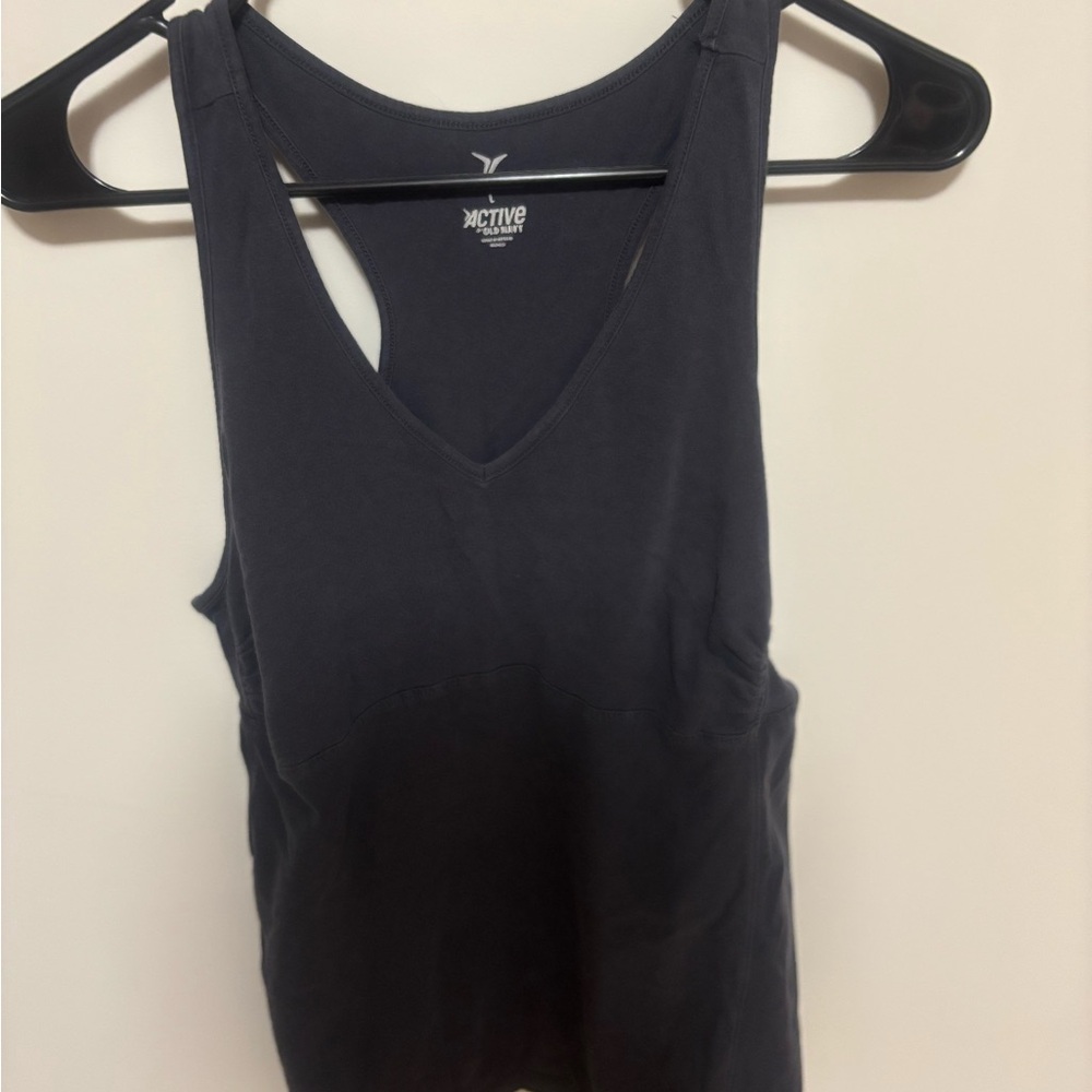 EUC Old Navy Black Fitted Tank Top